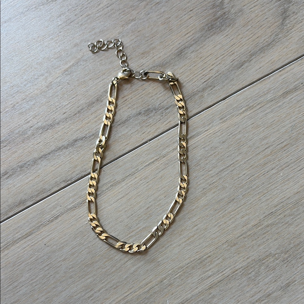 Figaro Gold Chain Anklet